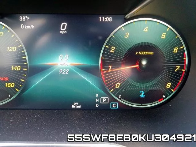55SWF8EB0KU304921 фото 9