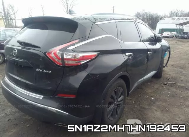5N1AZ2MH7HN192453 фото 5