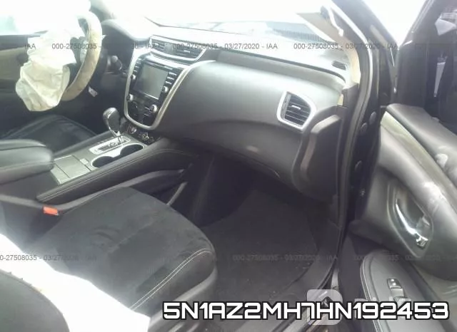 5N1AZ2MH7HN192453 фото 6