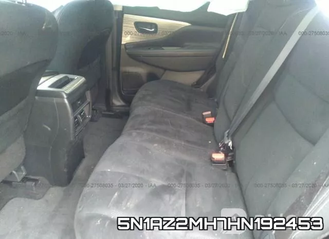 5N1AZ2MH7HN192453 фото 9