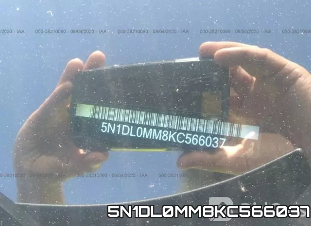 5N1DL0MM8KC566037 фото 10