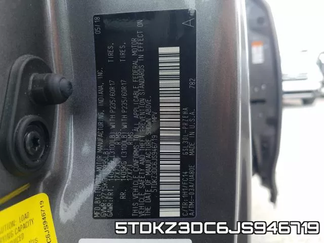 5TDKZ3DC6JS946719 фото 2
