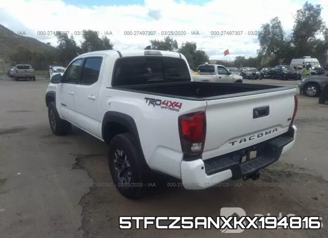 5TFCZ5ANXKX194816 фото 4