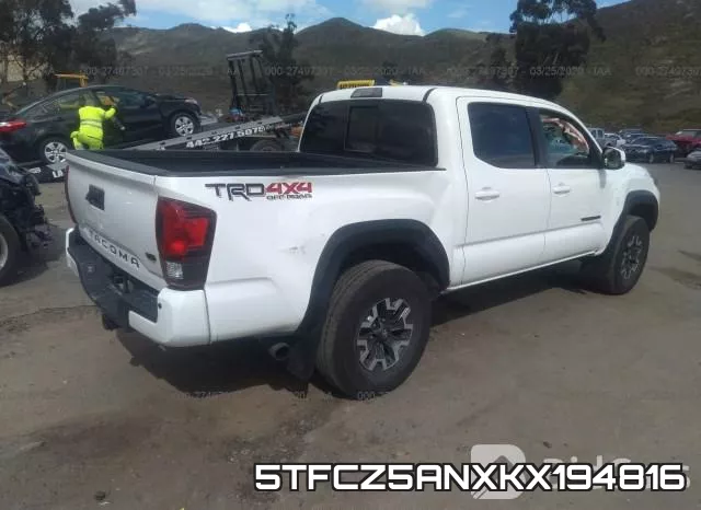 5TFCZ5ANXKX194816 фото 5