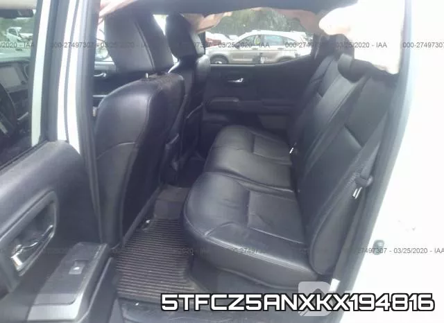 5TFCZ5ANXKX194816 фото 9