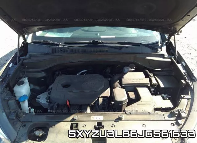 5XYZU3LB6JG561633 фото 2