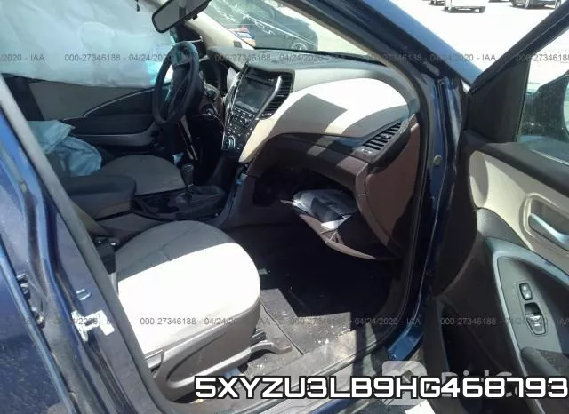 5XYZU3LB9HG468793 фото 5