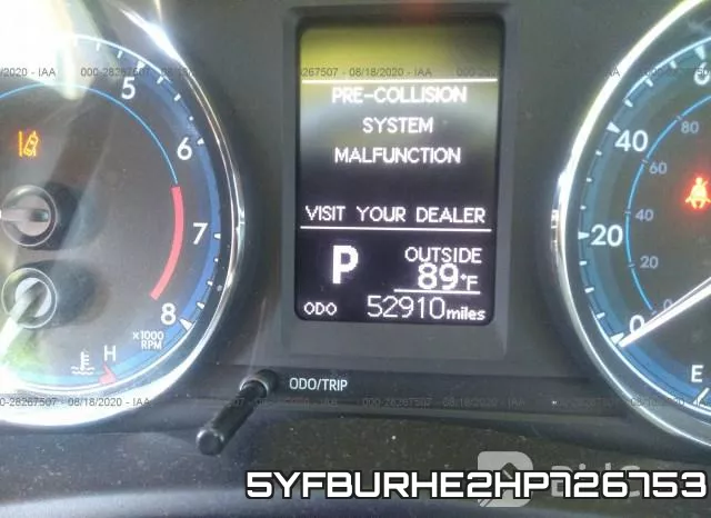 5YFBURHE2HP726753 фото 8