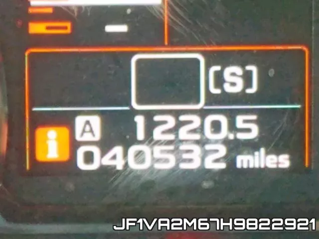 JF1VA2M67H9822921 фото 8