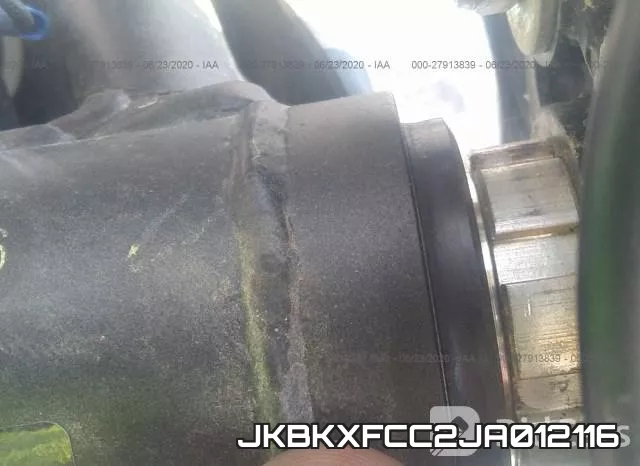 JKBKXFCC2JA012116 фото 2