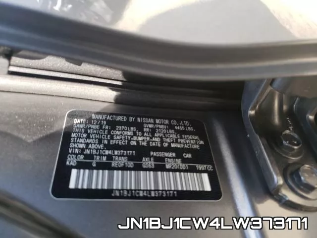 JN1BJ1CW4LW373171 фото 2