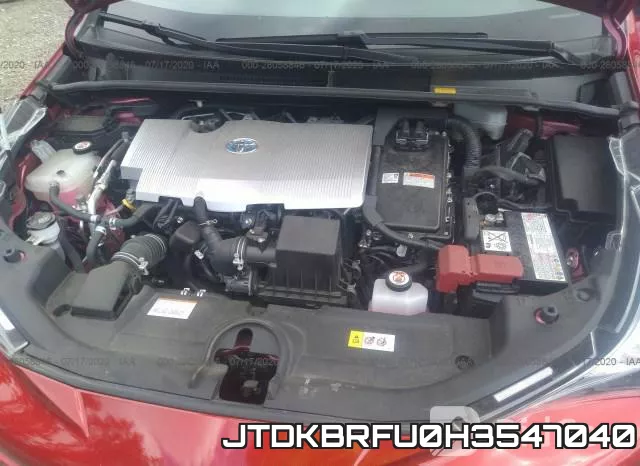 JTDKBRFU0H3547040 фото 2