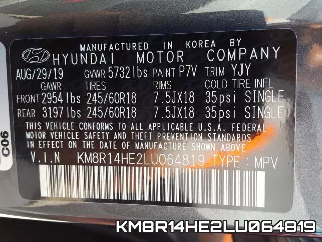 KM8R14HE2LU064819 фото 2
