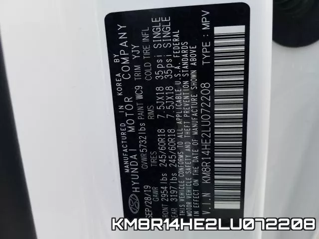 KM8R14HE2LU072208 фото 2