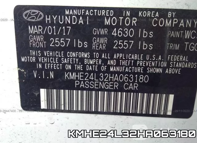 KMHE24L32HA063180 фото 10