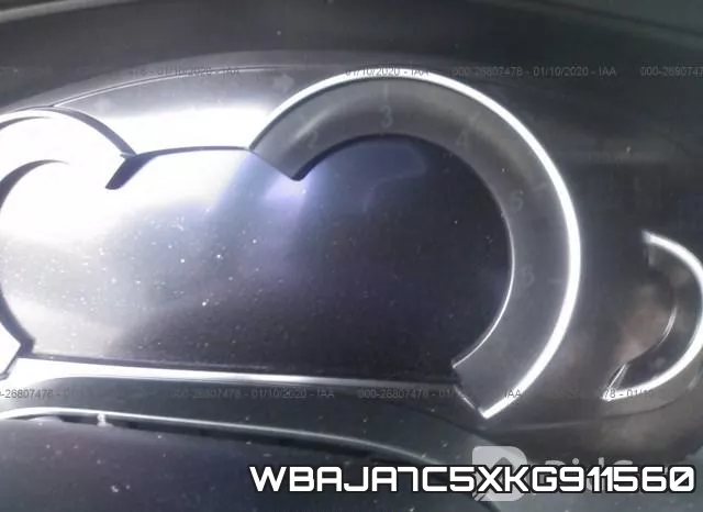 WBAJA7C5XKG911560 фото 8