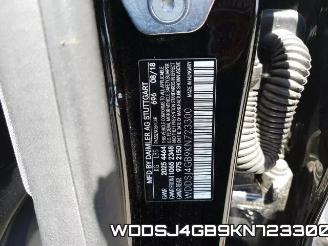 WDDSJ4GB9KN723300 фото 2