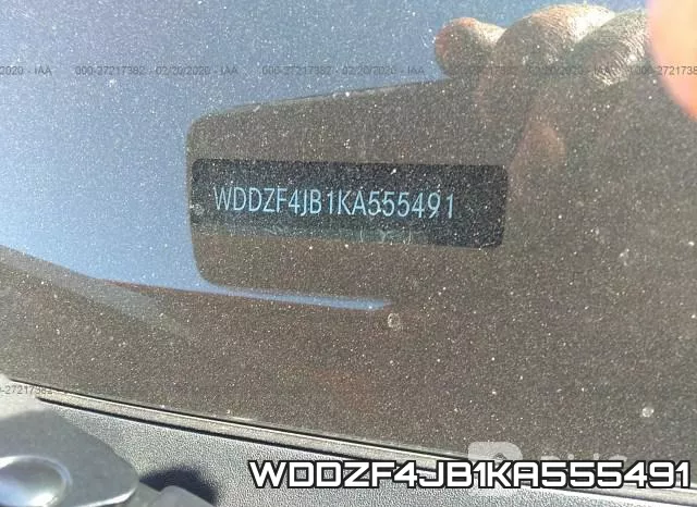WDDZF4JB1KA555491 фото 10