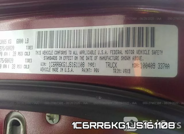 1C6RR6KG1JS161108 фото 10