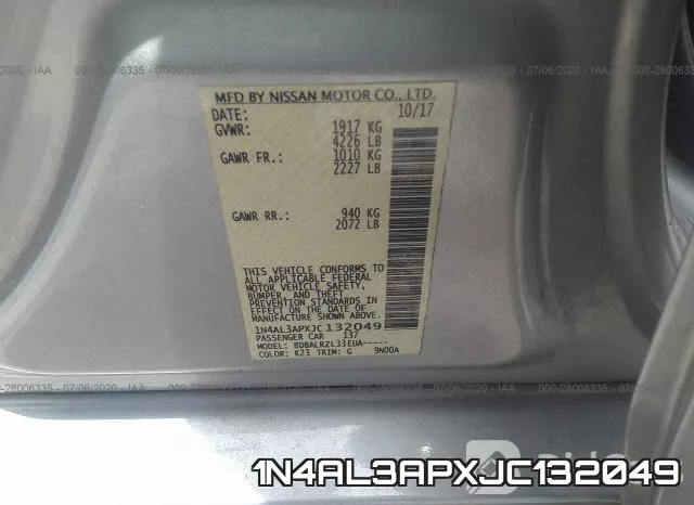 1N4AL3APXJC132049 фото 10