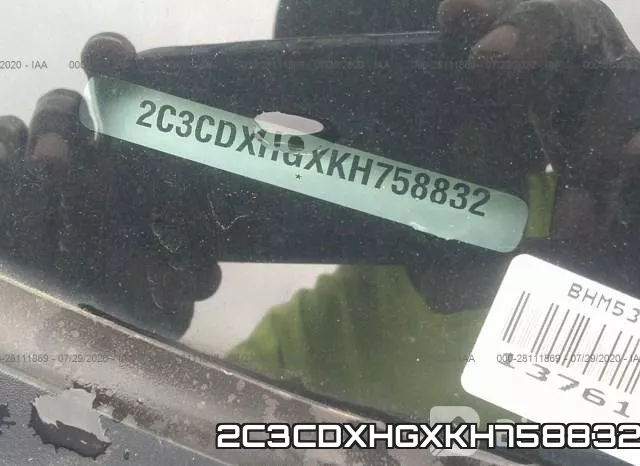 2C3CDXHGXKH758832 фото 10