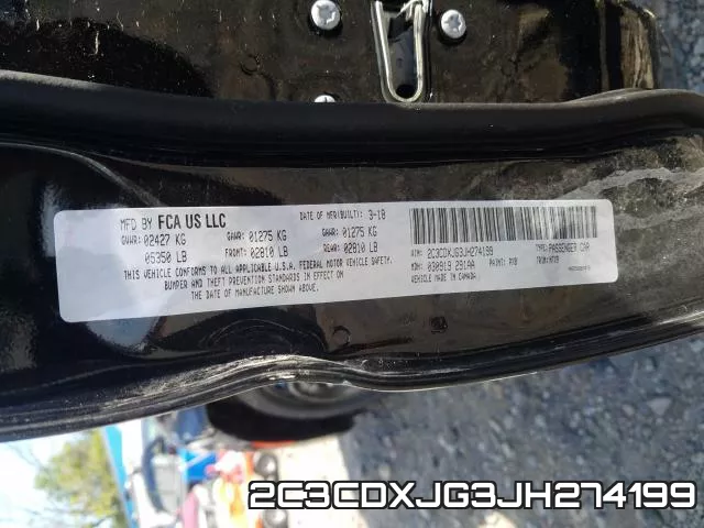 2C3CDXJG3JH274199 фото 2