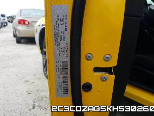 2C3CDZAG5KH530260 фото 2