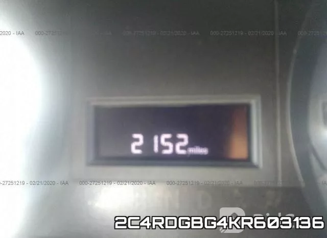 2C4RDGBG4KR603136 фото 8