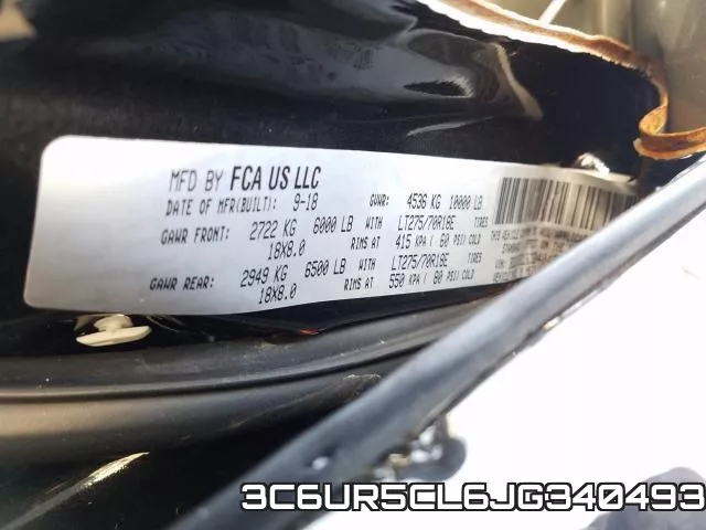 3C6UR5CL6JG340493 фото 2