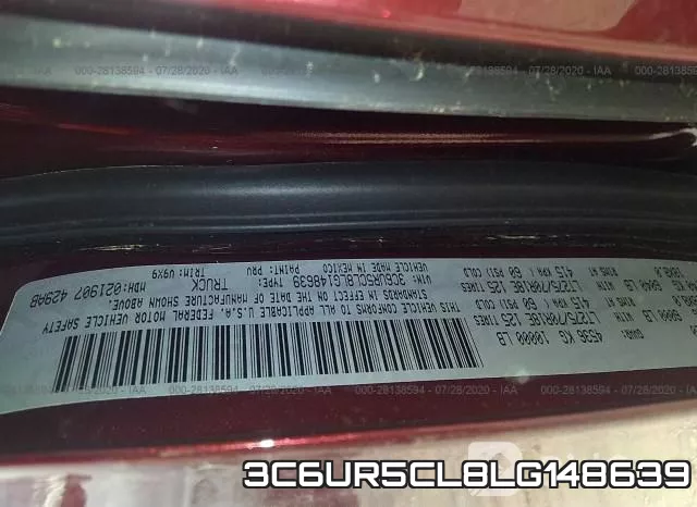 3C6UR5CL8LG148639 фото 10