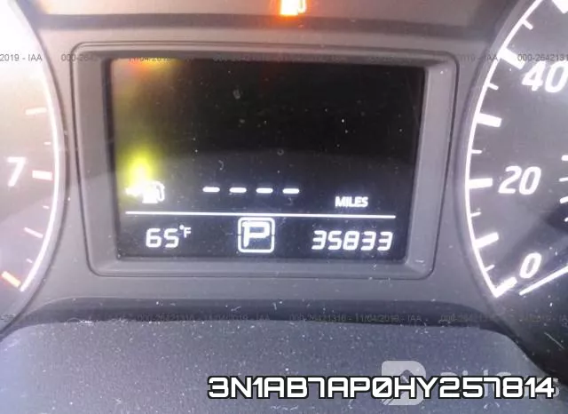 3N1AB7AP0HY257814 фото 8