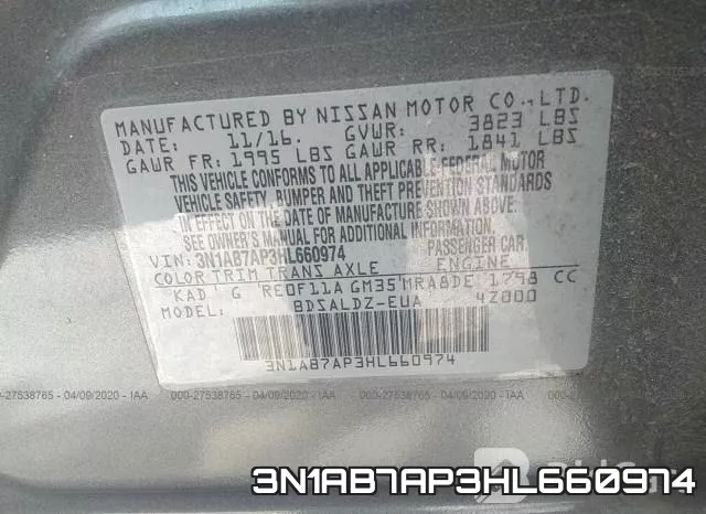 3N1AB7AP3HL660974 фото 10