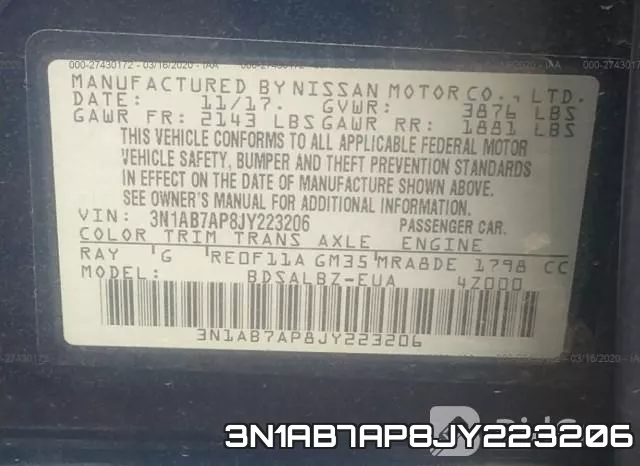 3N1AB7AP8JY223206 фото 10