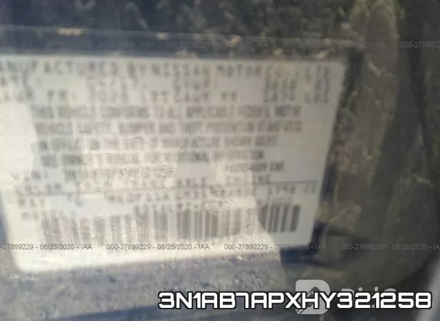 3N1AB7APXHY321258 фото 10