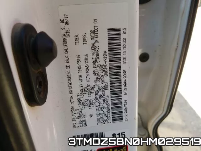 3TMDZ5BN0HM029519 фото 2