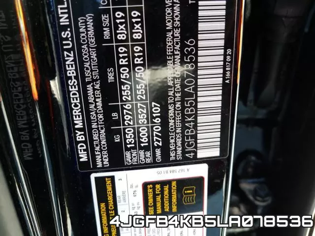 4JGFB4KB5LA078536 фото 2