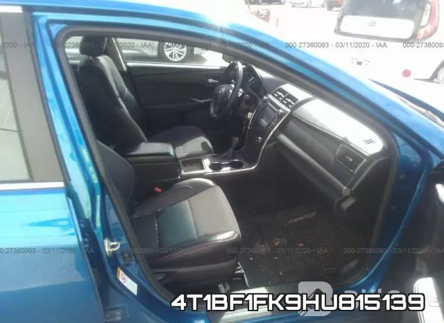 4T1BF1FK9HU815139 фото 6