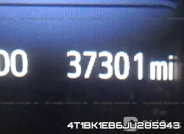 4T1BK1EB6JU285943 фото 8