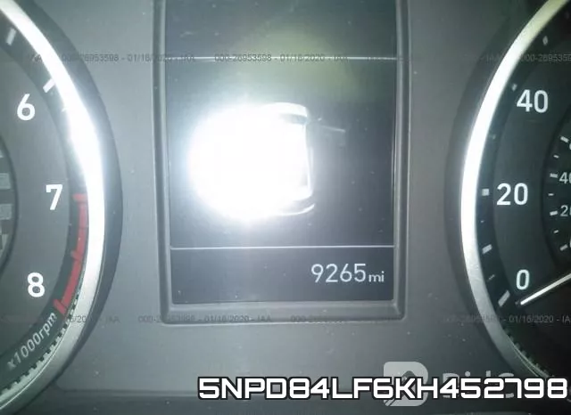 5NPD84LF6KH452798 фото 8