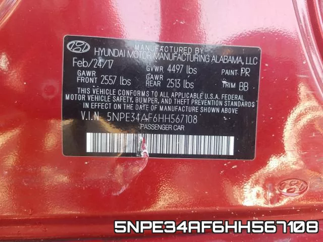 5NPE34AF6HH567108 фото 2