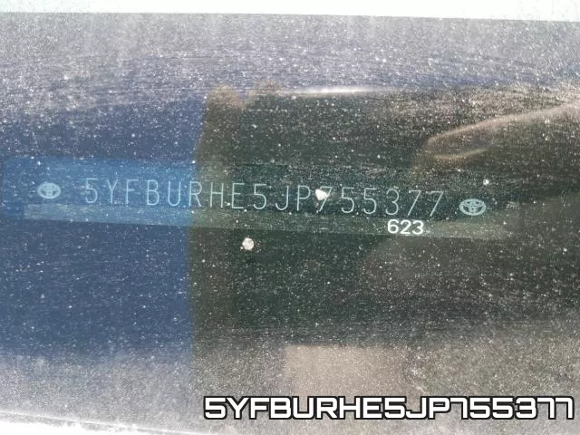 5YFBURHE5JP755377 фото 2