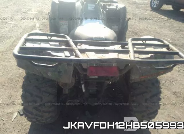 JKAVFDH12HB505993 фото 7