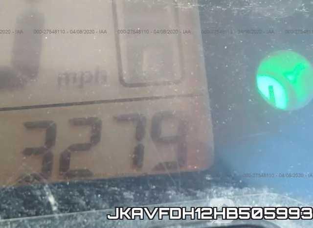 JKAVFDH12HB505993 фото 8