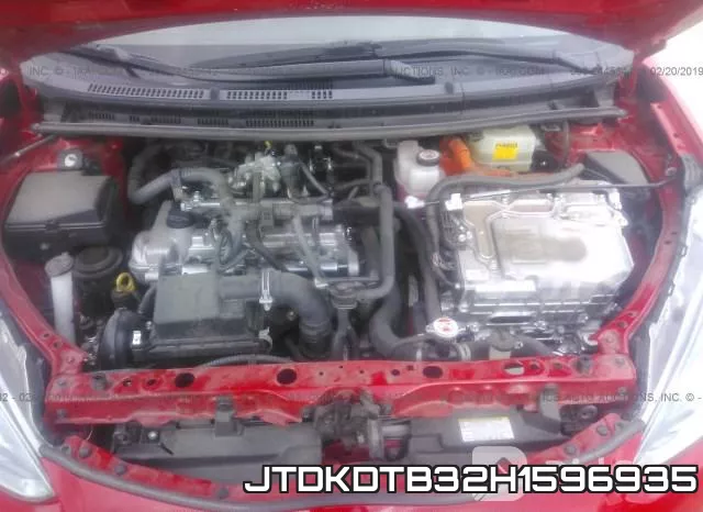 JTDKDTB32H1596935 фото 2