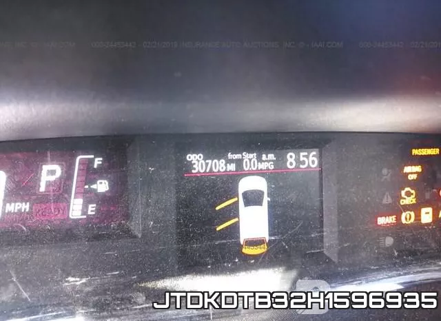 JTDKDTB32H1596935 фото 8