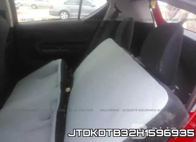 JTDKDTB32H1596935 фото 9