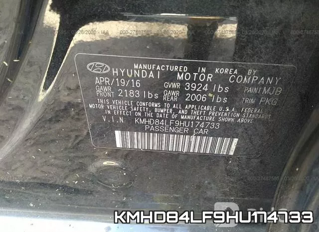 KMHD84LF9HU174733 фото 10