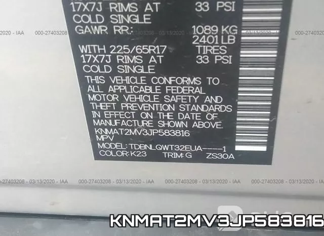 KNMAT2MV3JP583816 фото 10