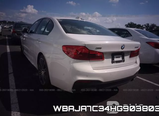 WBAJA7C34HG903803 фото 4