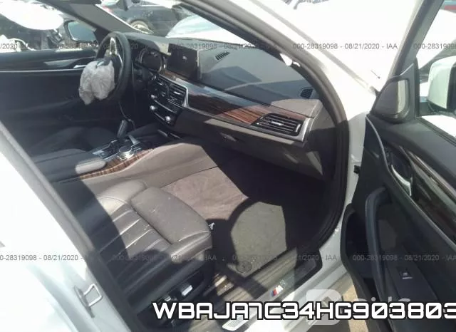 WBAJA7C34HG903803 фото 6
